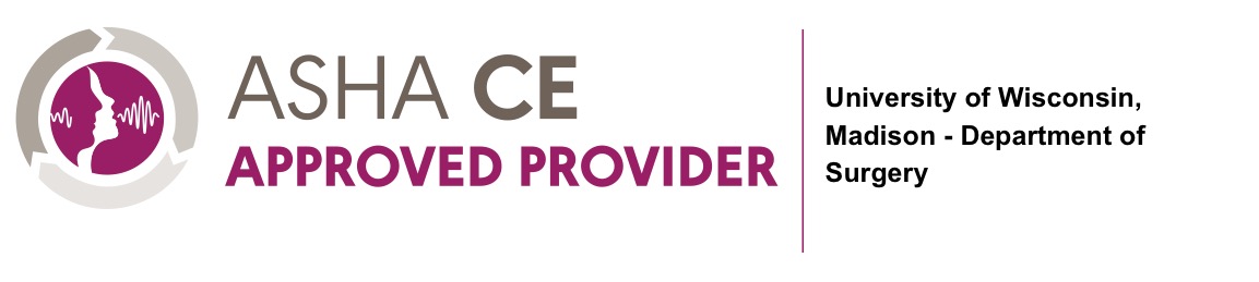 ASHA Approved Provider Logo